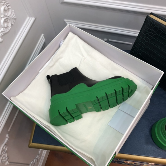 Botteg*Venta Tire Leather Ankle boots