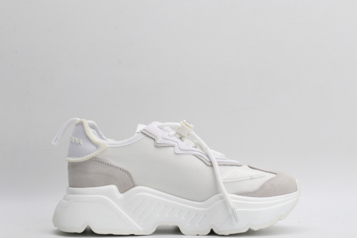 mixed-material daymaster sneakers