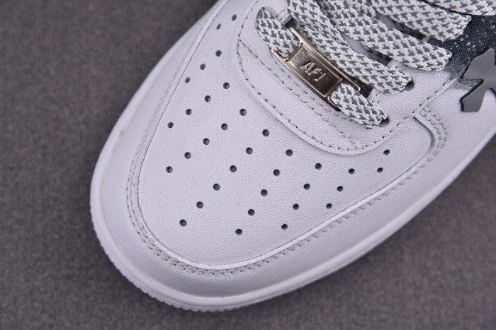 Ch*0me He**ts x nike air force 1 low 07 white/grey/black cw2288 111