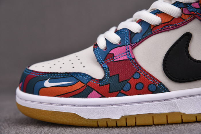 nike sb dunk low pro parra abstract art (2021) dh7695-600
