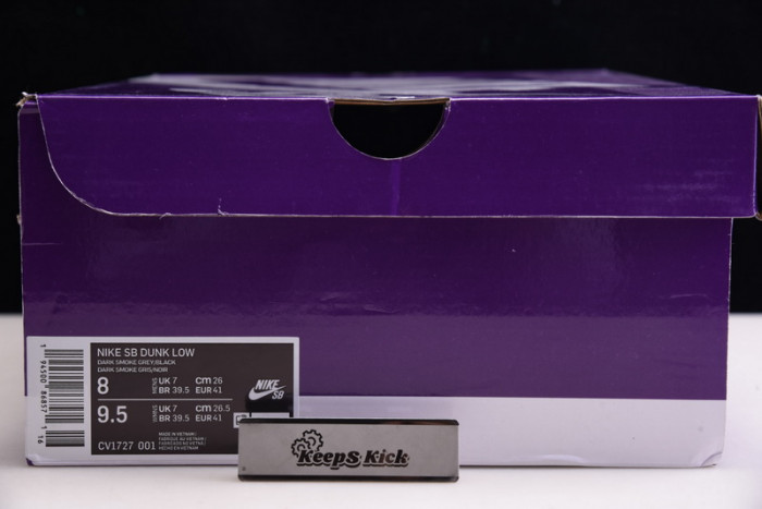 nike dunk low black cv1727-001