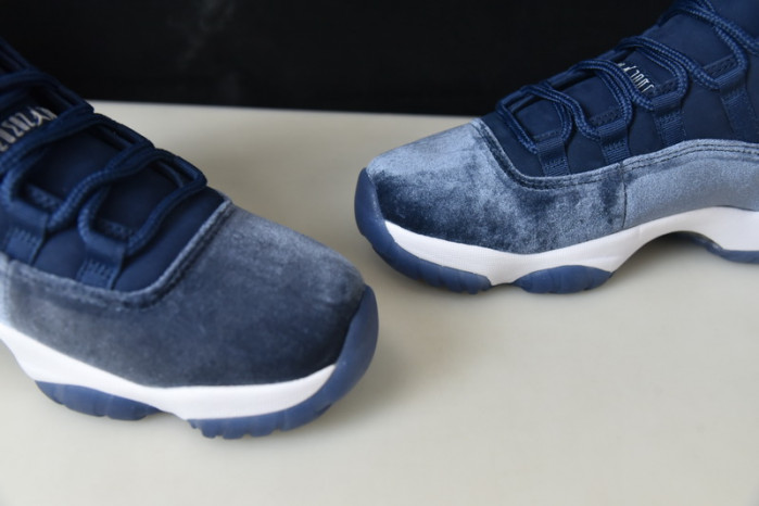 air jordan 11 velvet “midnight navy” ar0715-441
