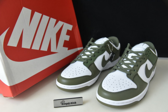 nike dunk low “medium olive” dd1503-120