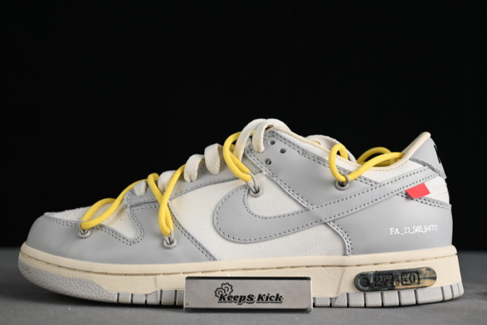 ow x dunk low ''lot 27 of 50''