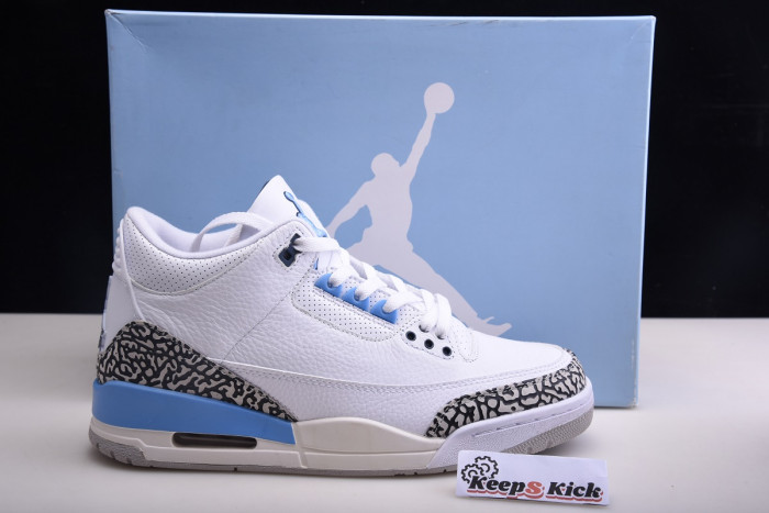 air jordan 3 retro "unc" ct8532-104