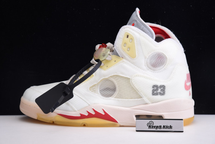 off white air jordan 5 ow 3m ct8480-002