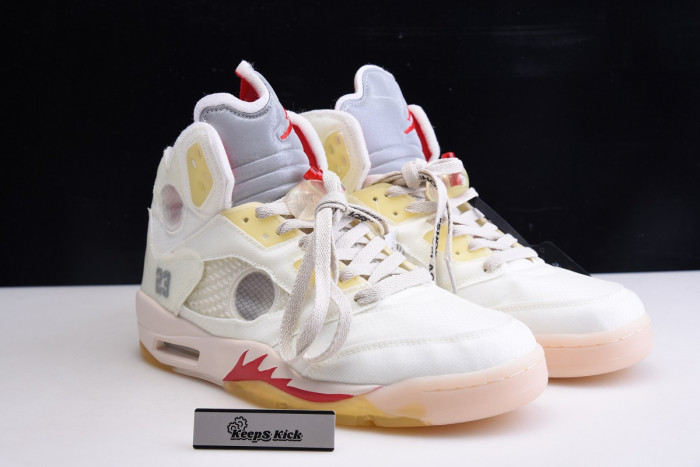 off white air jordan 5 ow 3m ct8480-002