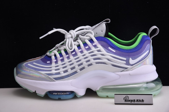 nike air max zoom 950 white purple green running cj6700-004