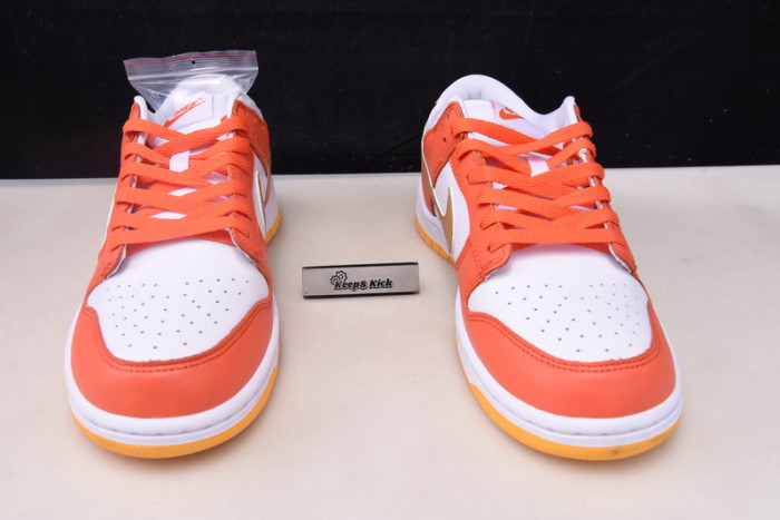 nike dunk low "golden orange" dq4690-800
