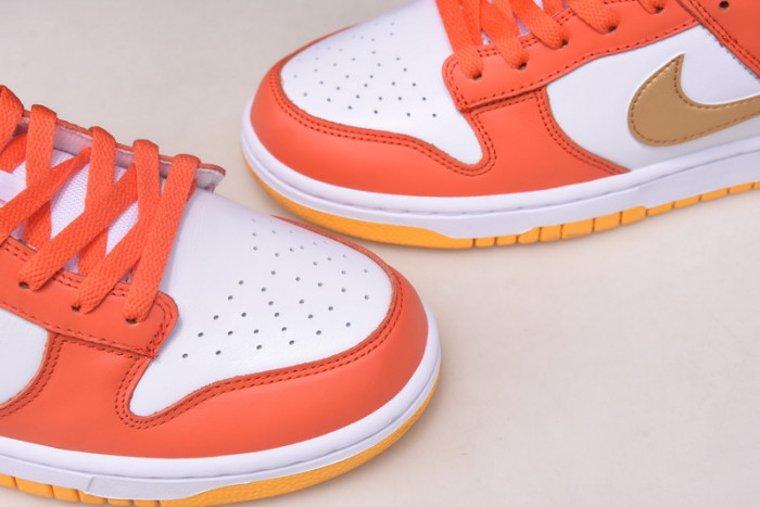 nike dunk low "golden orange" dq4690-800