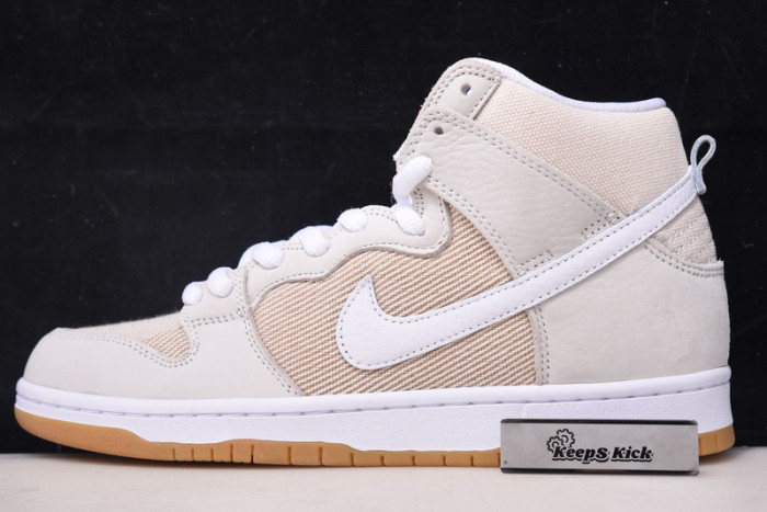 nike sb dunk high unbleached pack da9626-100